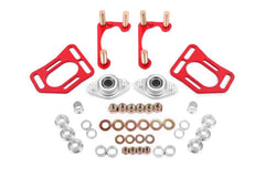 BMR 90-93 Fox Mustang Caster Camber Plates - Red