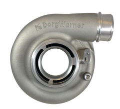 غطاء ضاغط BorgWarner مقاس 72 مم على شكل V/مخرج خرطوم SX-E