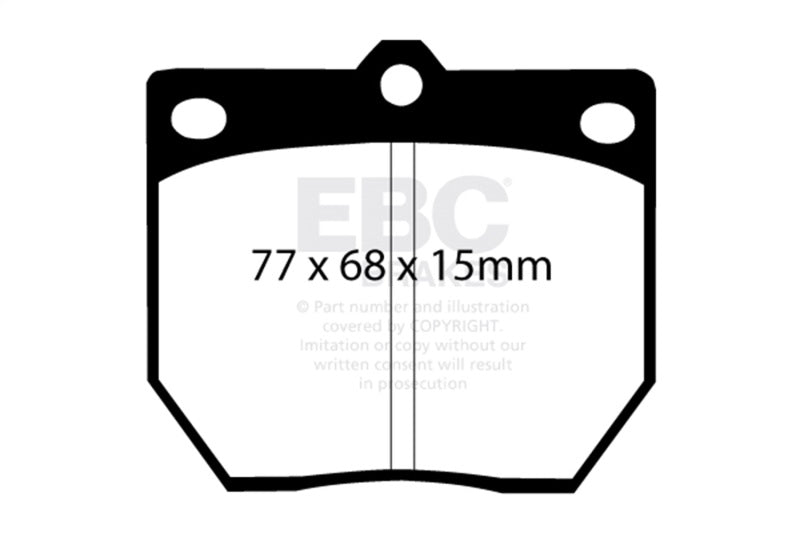 EBC Brakes Yellowstuff Performance Brake Pads