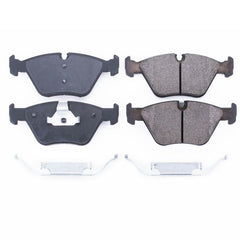 Power Stop 01-06 BMW 330Ci Front Z17 Evolution Ceramic Brake Pads w/Hardware