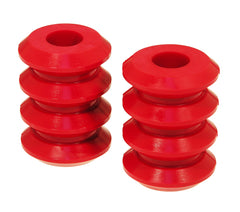 Prothane Universal Coil Spring Inserts - 5in High - Red