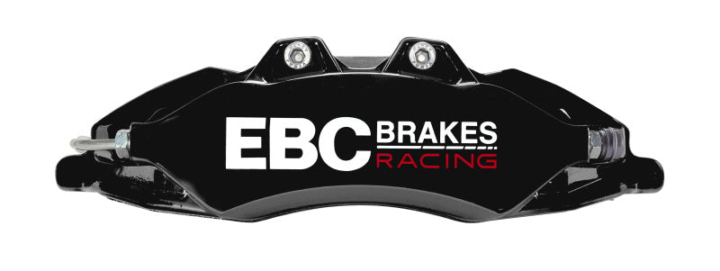 مجموعة فرامل أمامية كبيرة من EBC Racing 92-05 BMW 3-Series E36/E46 Black Apollo-6 مقاس 355 مم