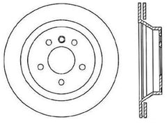 StopTech 94-99 BMW M3 / 98-02 Z3 Cryo Slotted Rear Right Sport Brake Rotor