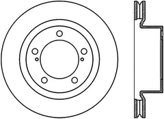 StopTech 08-11 Lexus LX570 Slotted & Drilled Front Left Rotor