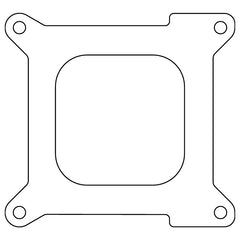 Cometic NASCAR 4 Barrel .047in Fiber Carburetor/Throttle Body Mounting Gasket - Open Plenum