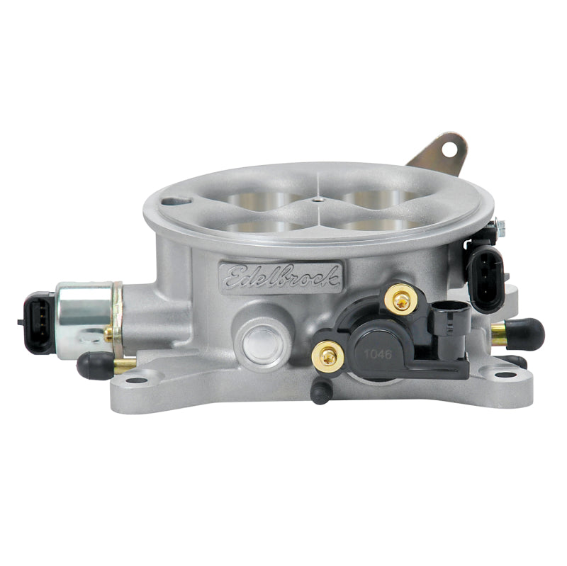 جسم الخانق Edelbrock Victor EFI 4-Barrel 4150 Style Flange مقاس 1.75 بوصة مصبوب بالقالب