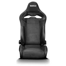 Sparco SP-R Seat BLK/BLK White Logo