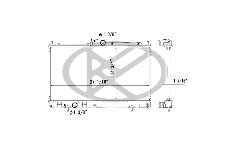 Koyorad Racing Radiator for Mitsubishi Evo 7 / 8 / 9