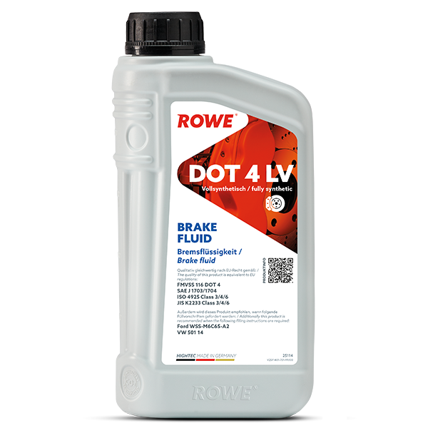 ROWE HIGHTEC BRAKE FLUID DOT 4 LV - 1L